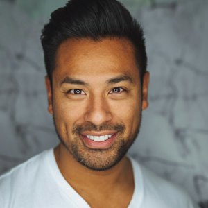 Portrait of Daniel Park, a man with a beard
